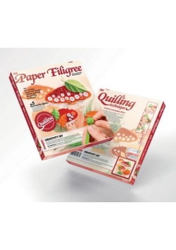 Papierowe kompozycje Quilling - Muchomor 5