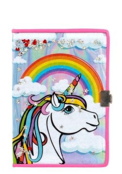 Pamiętnik zamykany A5 Unicorn