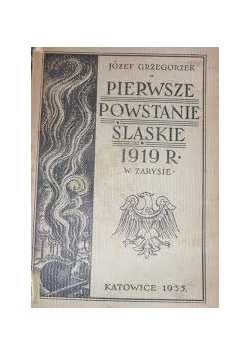 Pierwsze powstanie Śląskie 1919 r., 1935 r.