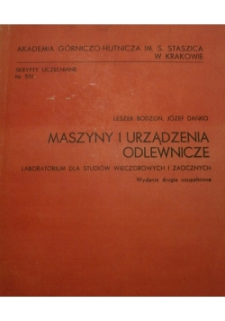 Podstawy teorii maszyn odlewniczych