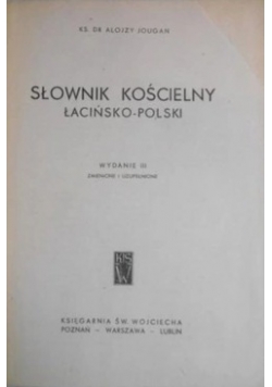 Słownik Kościelny łacińsko-polski