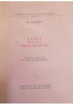 Łaska wiara przeznaczenie tom XXVII