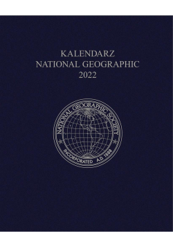 Kalendarz National Geographic 2022, granatowy