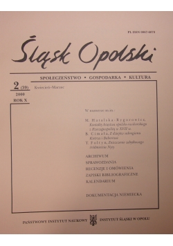 Śląsk Opolski ,Nr 2(39)