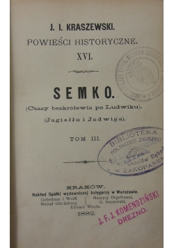 Semko, 1882 r.