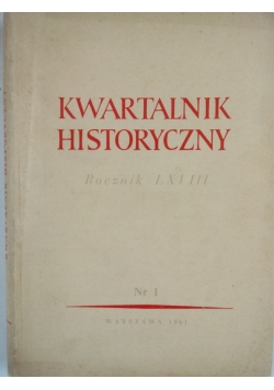 Kwartalnik Historyczny