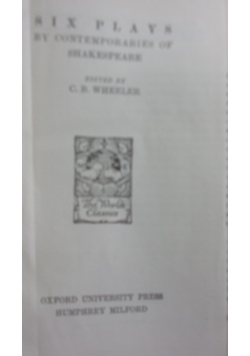 Sic plays, 1932r.