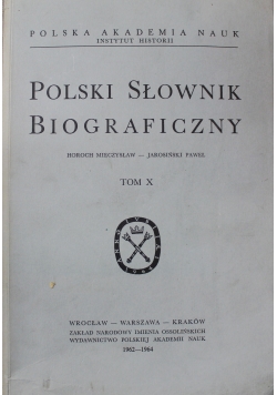 Polski słownik biograficzny Tom V