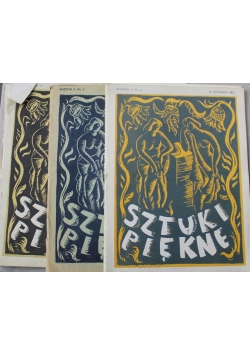 Sztuki piękne Rocznik II nr od I do III 1925 r.