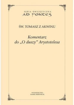 Komentarz do O duszy Arystotelesa