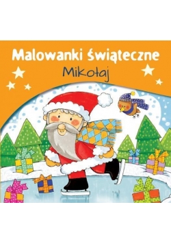Malowanki świąteczne. Mikołaj