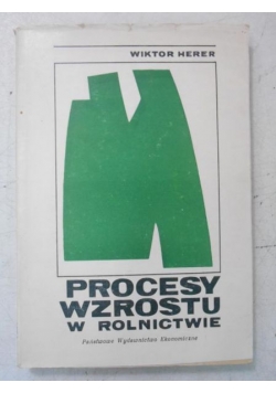 Procesy wzrostu w rolnictwie