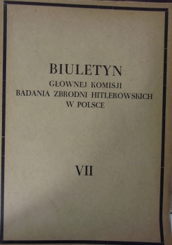 Biuletyn ,Tom VII