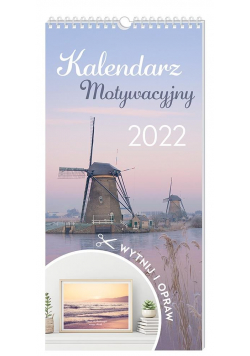 Kalendarz 2022 motywacyjny 22x46 Widoki