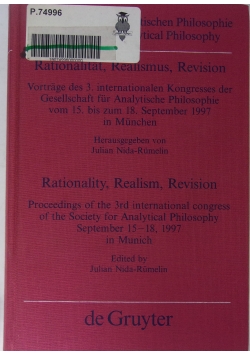 Rationalitat, Realismus, Revision