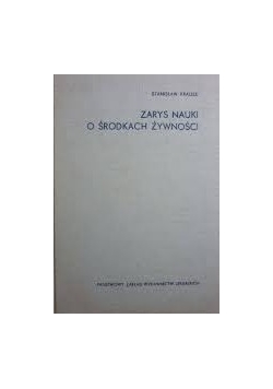 Zarys nauki o środkach żywności
