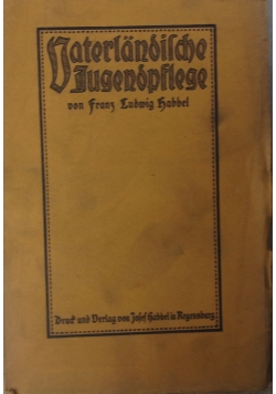 Daterlandische Jugendpflege, 1916 r.