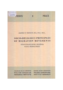 Socio religious principles of migration movements