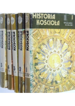 Historia Kościoła, zestaw tomów od I do V