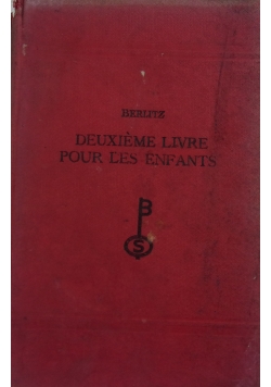 Deuxieme livre pour les enfants,1931r.