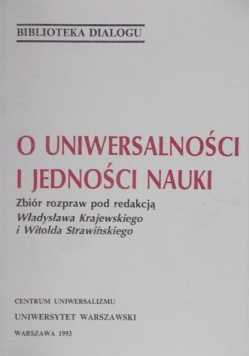 O uniwersalności i jedności nauki