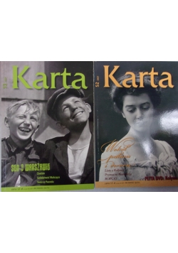 Karta, zestaw 2 książek