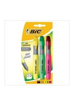 Zakreślacz Brite Liner XL 3 kolory BIC