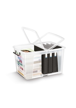 Pojemnik biurowy Cep Smartbox 65L transparentny