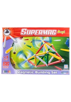 Klocki konstrukcyjne. SupermagMaxi Classic 66