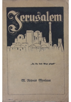 Jerusalem, ok. 1908r.