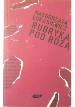 Rubryka pod różą