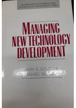 Managing  new technology development