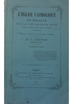 Les sectes et l'eglise catholique, 1876 r.