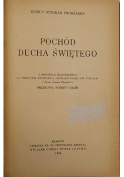 Pochód Ducha Świętego, 1939 r.