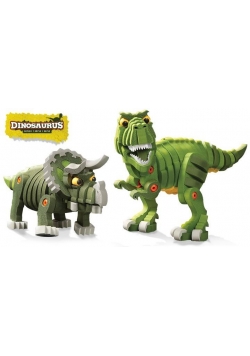 T-Rex and Triceratops