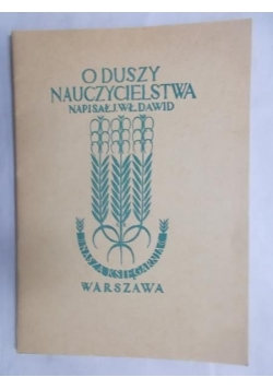 O duszy nauczycielstwa