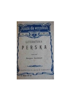 Literatura Perska  1908 r.