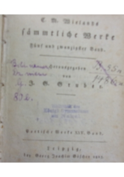 Sammtliche Werte, 1758 r.