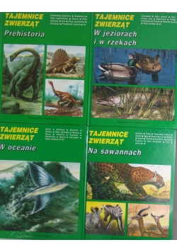 Tajemnice zwierząt, 4 książki