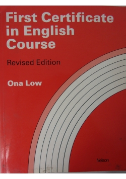 First certificate in english course