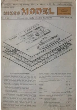 Mikro Model Nr 1