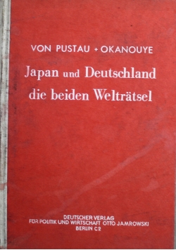 Japan und Deutschland die beiden Weltratsel 1936 r.