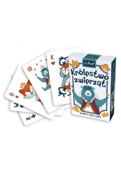 Karty - Królestwo zwierząt TREFL