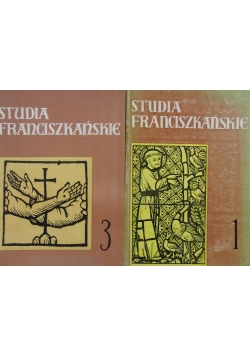 Studia franciszkańskie, Tom I, III