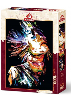 Puzzle 1000 Portret pełen kolorów