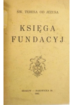 Księga fundacyj, 1943 r.