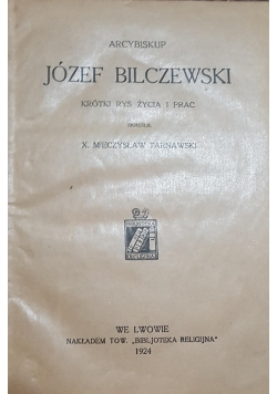 Józef Bilczewski, 1924r.