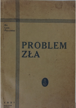 Problem zła, 1931 r.
