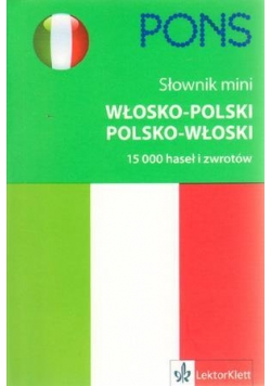 Słownik mini włosko-polski, polsko-włoski PONS