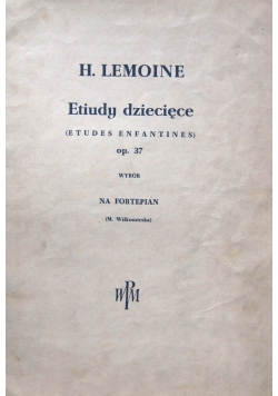 Etiudy dziecięce ,op.37